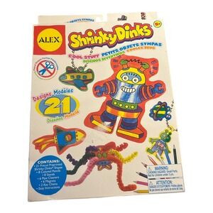 Alex Shrinky Dinks Cool Stuff Activity Set Kids Arts and Crafts Activity 51 New